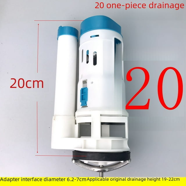 Fábrica de accesorios de baño, accesorios de cisterna para baño con válvula de entrada de alta presión dividida, juego de válvula de drenaje para baño