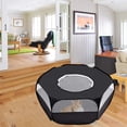 thumbnail image 3 of Small Animals Playpen, Breathable Mesh Visually Zippered Pet Cage Foldable Waterproof Exercise Fence for Kittens Puppies Rabbits Hamsters, 3 of 5