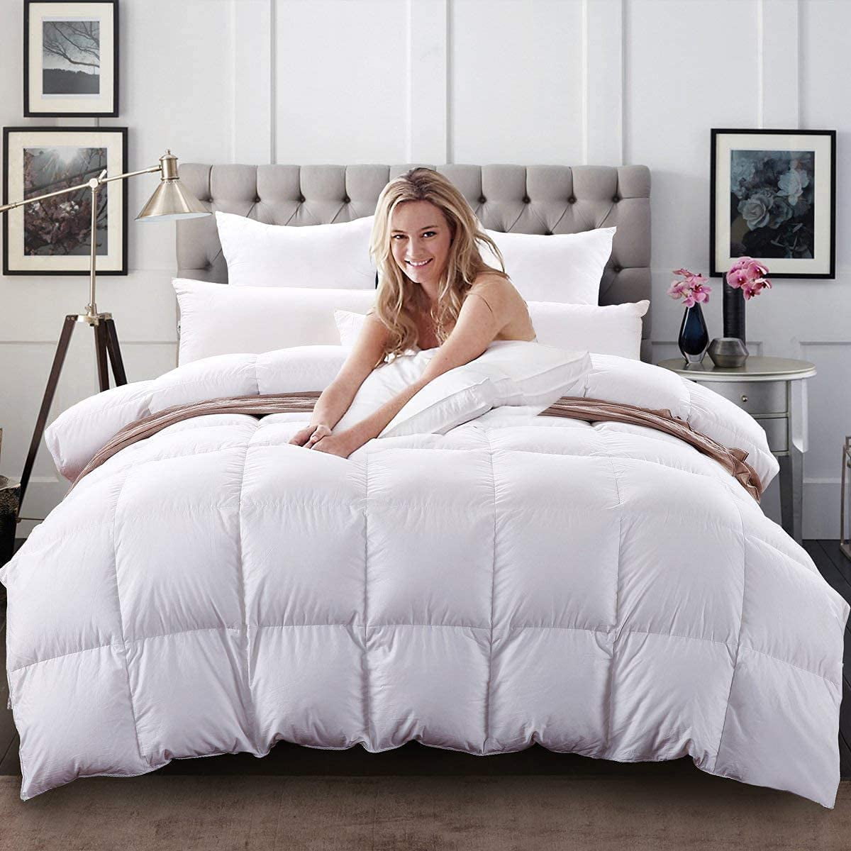 heavy feather comforter