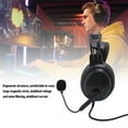 thumbnail image 3 of USB Headset with Microphone, Over Ear Headphone with a Built in High Fidelity Sound Card Chip, Ergonomic Design, Wired Noise Cancelling Headset for Students Listening Speaking, 3 of 7