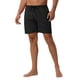 thumbnail image 5 of Pantalones cortos de verano para hombres INSPIRE CHIC, sólidos, con cintura elástica y cordón, pantalones cortos de surf de 28 pulgadas, color negro, 5 of 6