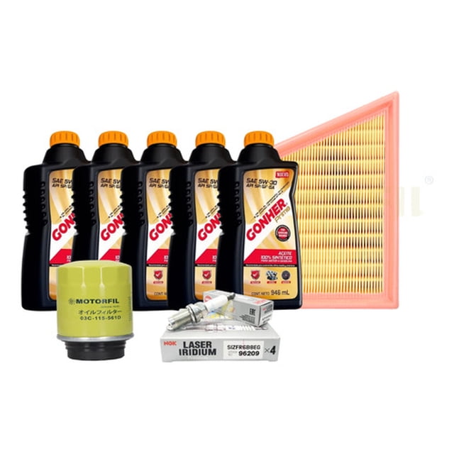 Kit De Afinacin Seat Ibiza 2015 1.4l Turbo 4l Gonher 5w30
