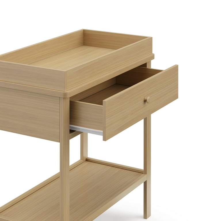 Graco Storage Infant Changing Table, Driftwood