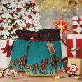 thumbnail image 6 of KLL Elephants for Christmas Gift Bag,Christmas Burlap Goody Gift Bags with Plaid Drawstrings for Xmas Presents Holiday Party Favor Treats Candy-Black, 6 of 8