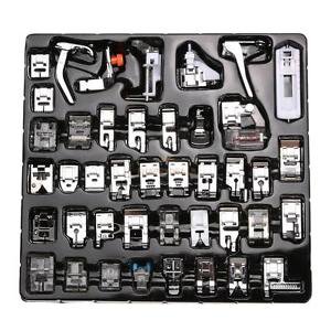 42PCS Domestic Sewing Machine Foot Presser Feet Set For Brother Singer Janome