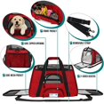thumbnail image 3 of PetAmi Transportín para mascotas aprobado por la aerolínea para gatos, transportador de perros de lado suave para perros pequeños, suministros de viaje para gatos, accesorios para gatos de interior, b, 3 of 5