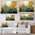 thumbnail image 4 of Designart "Nostalgic Remix I" Abstract Collages Floater Framed Wall Decor, 4 of 7