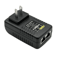thumbnail image 1 of 48V Gigabit PoE Injector PoE 48V/0.5A Output IEEE 802.3af/At Passive PoE+ 10/100/1000Mbps US Plug, 1 of 5
