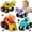 Dinosaur&Vehicles, variant on Toys for 1 2 3 Year Old Boys, Dinosaur Toy Cars For Toddlers, Pull Back Cars Baby Toys, Press And Go Toy Cars, Friction Powered Truck Toy With Storage Bag
