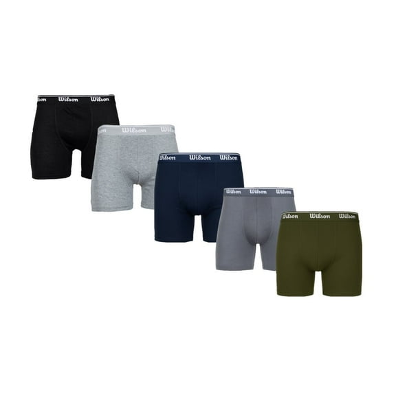 Boxer Wilson para Hombre Base Line Color Multicolor 5 Piezas Talla G