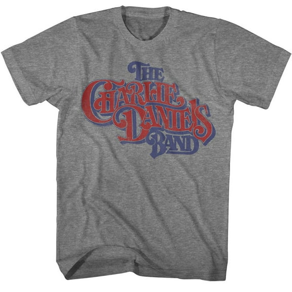 Charlie Daniels Band Band Logo Graphite Heather T-Shirt