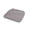 Gray, variant on Square Bar Stool Seat Cushion with Ties, Breathable Cottons Stool Cushion Cover Barstool Cushion Seat Pad, 16*16 In
