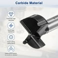 thumbnail image 2 of Broca Forstner Uxcell para Trabajos en Madera, 1-19/32in (40mm) Punta de Carburo, Cortador de Vástago Redondo para Abrir Agujeros en Madera, 2 of 7