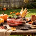 thumbnail image 5 of MYUNNIL Halloween Pumpkin Shaped Planter, Vintage Rustic Pumpkin Resin Flower Pot with Faded Texture Desigh, Durable Practical Decorative Container for Indoor Garden Yard Decor, 5 of 6