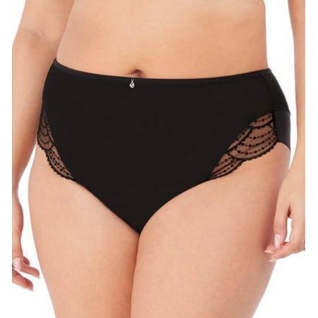 

Women s Elomi Best EL4555 Priya Full Brief Panty (Black 4X)