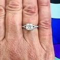 thumbnail image 5 of Silvago Jewel 1.8 Ct Round Diamond Wedding Rings for Women's - 14K White Gold Over Split Shank Anniversary Gift for Women's - Engagement Sterling Silver Ring for Her - Proposal Rings for Women's, 5 of 13