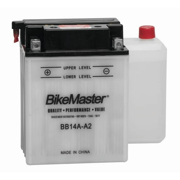 BikeMaster Conventional Battery BB14A-A2 for Polaris Sportsman 500 1996-2013