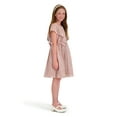 thumbnail image 2 of Kensie Girl Metallic Pleated Dress, Sizes 4-16, 2 of 7