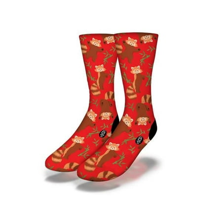 

PANDA BAM-BOO Fun Animal Socks (red)