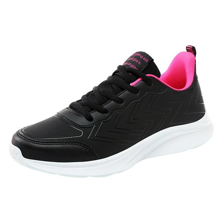 

Gubotare Women Sneakers Women’s Bungee Slip On Sneakers (Hot Pink 9)
