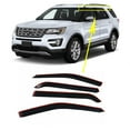 thumbnail image 2 of Labwork 4-Pcs Ventvisor Side Window Deflectors Fit for 2011-2019 Ford Explorer, 2 of 5