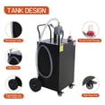 thumbnail image 2 of M optimized 50 Gallon Gas Caddy, Portable Fuel Transfer Storage Tank with 4 Wheels and 2-Way Rotary Pump, Large Diesel Kerosene Can Container for Cars Boat ATV Motorcycle Lawnmower, 2 of 7