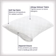 thumbnail image 2 of Set of 2 Standard/Queen AllerEase Pillow Protectors - Temperature Balancing, Allergist Recommended - Premium Breathable, Zippered Protectors, 2 of 3