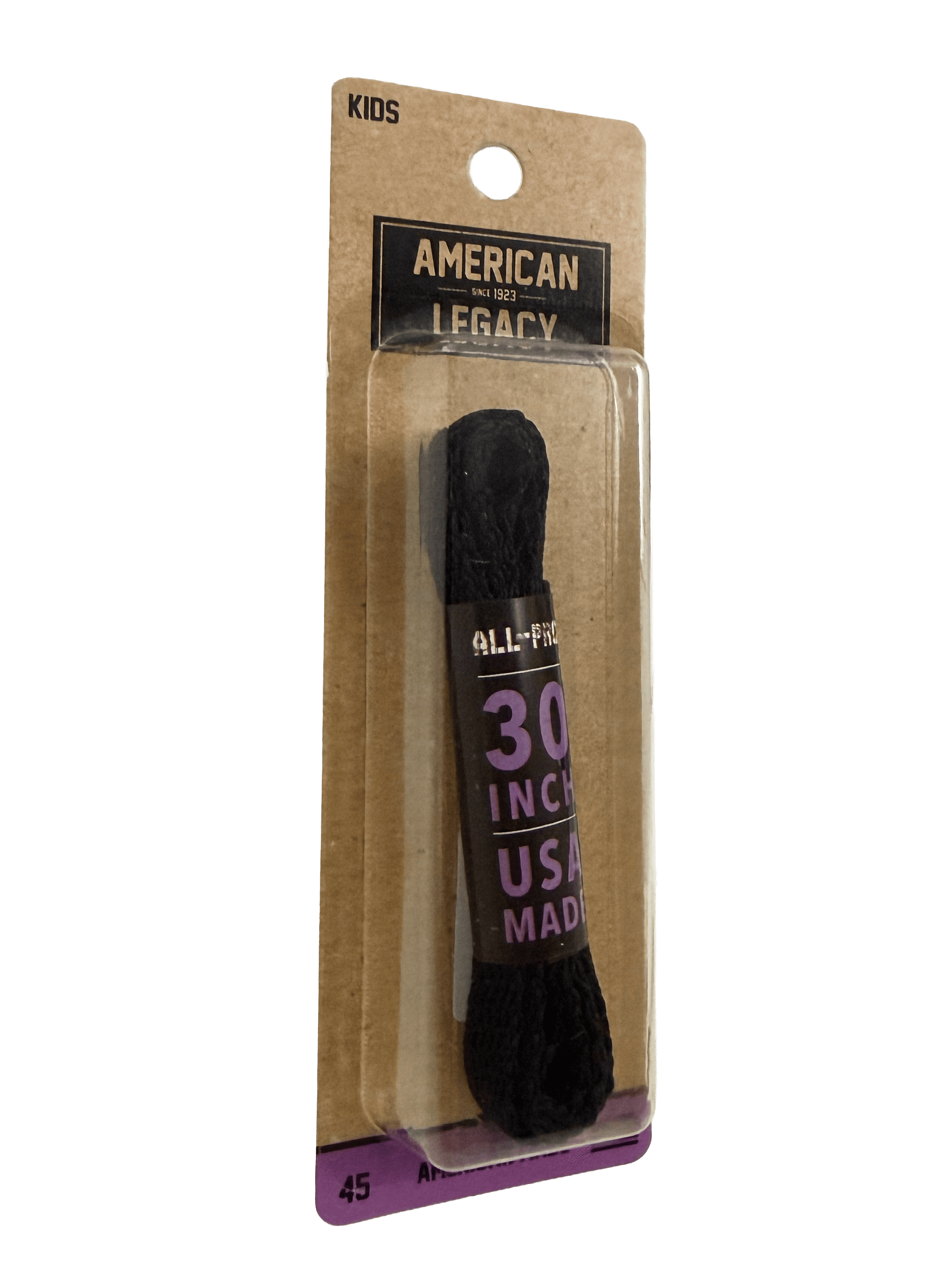 American-Legacy Athletic Narrow Flat Black 30"