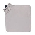 thumbnail image 2 of Hudson Baby Infant Boy Cotton Animal Face Hooded Towel, Smart Elephant, One Size, 2 of 2