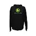 thumbnail image 2 of Men's Trademark Logo Core Hood Pullover Fleece, Black, X-Large, 2 of 3