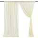 thumbnail image 3 of Cortina de fondo beige de 1,5 x 2,5 m, hilo duradero, ideal para bodas, fiestas y fotos., 3 of 14