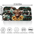 thumbnail image 5 of Uorisanigo Car Sun Shade Windshield Cover Blocks UV Rays Retro Aztec Geometric Highland Cow Sunflower Windshield Cover Sunshades for Car Truck SUV Sun Shield Car Accessiores Keeps Vehicle Cool, 5 of 7
