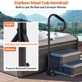 thumbnail image 2 of Set Of Metal Hot Tub Grab Rails, 2 of 8