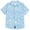 Megalodon Sky Blue, variant on Monster Jam Toddler Boys' Short Sleeve Button Down Shirt Megalodon Sky Blue
