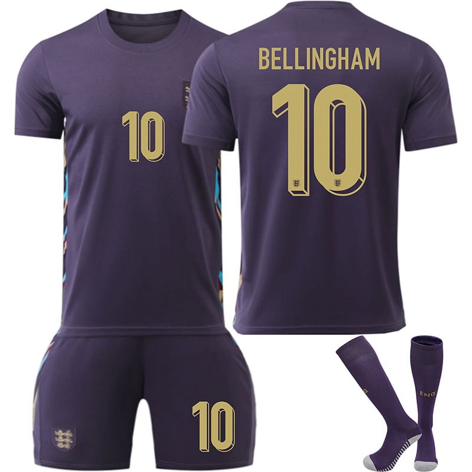 Kids Youth Adult Bellingham_#10 England Away Jersey Euro 2024 Fan