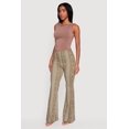 thumbnail image 2 of Women's High Waisted Printed Pattern Flared Leggings, 2 of 4