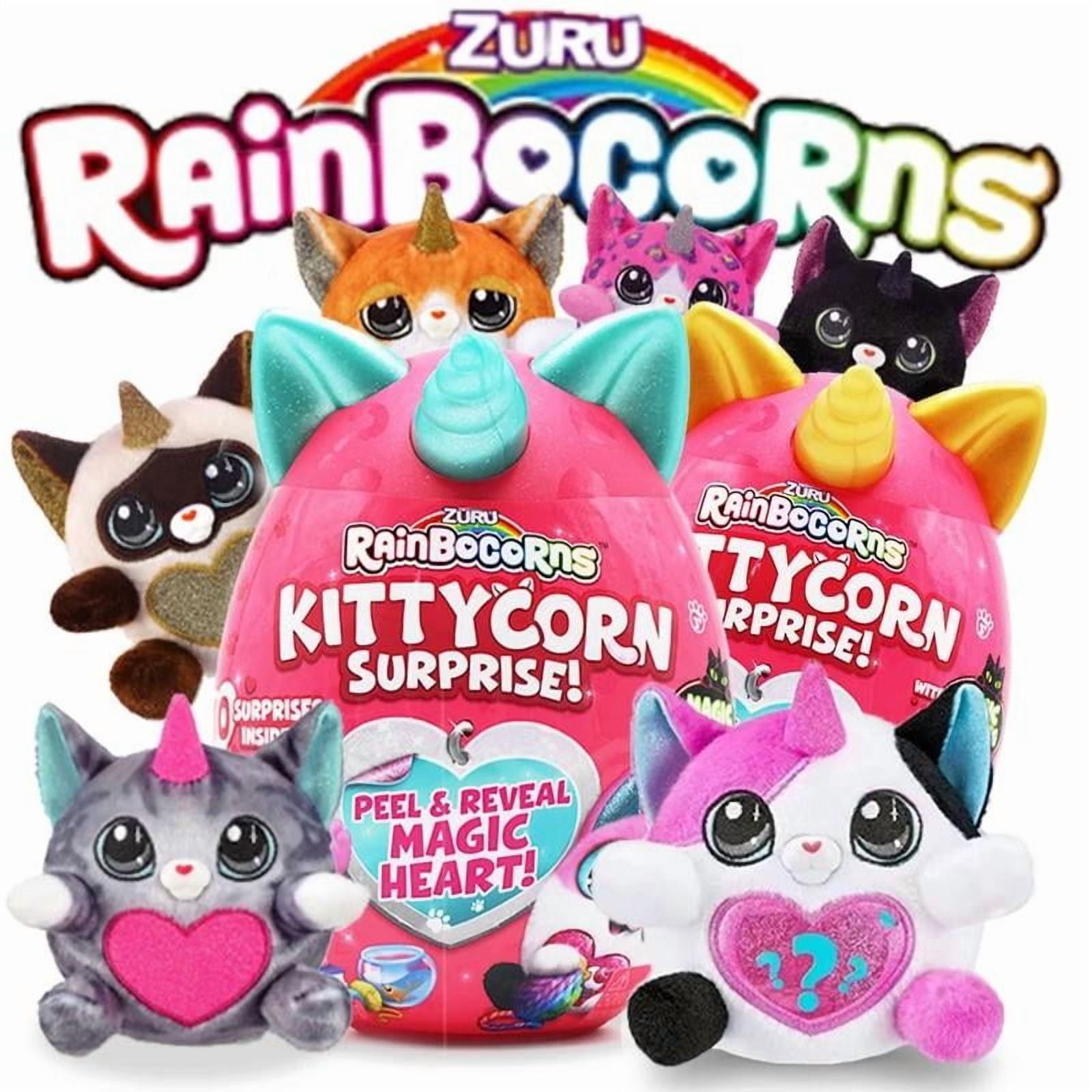 Zuru RainBocoRns Unicorn Kitty Corn Surprise Magic Egg Cat Blind Box Children'S Plush Toy Doll Gift