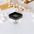 thumbnail image 2 of MasteelfCA 20pcs Display Case Useful Square Transparent Plastic Box Display Holder, 2 of 8