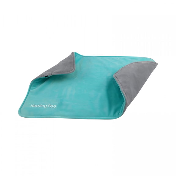 HIBIBUD Green USB Heating Pad,Winter Portable 5V Electric Heat Pad for Pain Relief - Neck,Back,Shoulders,Abdomen Cramps - Heated Travel Blanket for Car with Auto Shut Off 20x12 Inch
