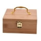 thumbnail image 2 of Cajas de almacenamiento de aceite esencial de madera, regalo de 25 ranuras, contenedor portátil multiusos, estuche compacto ligero para colección de Baoblaze Cajas de Aceites Esenciales, 2 of 8