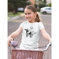 thumbnail image 2 of Girl On A Toy Horse T-Shirt Juniors -Image by Shutterstock,  x-Small, 2 of 4
