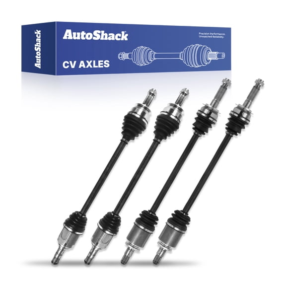 AutoShack Front & Rear CV Axle Shaft Assemblies for Subaru, Forester 2014-2018, AWD H4 2.0L 2.5L