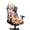 Beige-Boho Flower, variant on SCRAWLGOD Boho Flower Print Gaming Chair Cover with Armrest Covers Washable Non Slip Furniture Protector Stretch Anti Dust Office Chair Slipcover