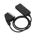 thumbnail image 3 of Convertisseur Interface Multimédia HD vers SCART, Adaptateur PAL AV Stéréo Stable Universel pour PS3 pour Lecteurs DVD, 3 of 8