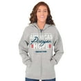 thumbnail image 3 of Americas Hope Prayer Christian Zip Hoodie Sweatshirt Women Brisco Brands X, 3 of 6