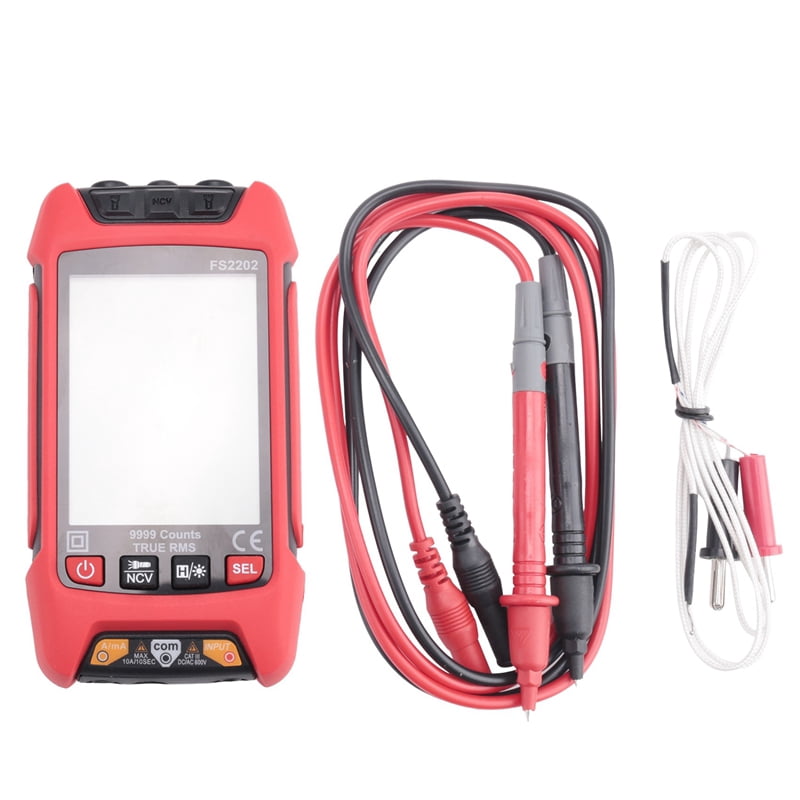 2X Digital Multimeter, 9999 Counts TRMS Auto-Ranging Voltmeter, Accurately Measures  Amp Ohm Voltage Meter