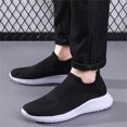 thumbnail image 2 of Men's Knit Sock Shoes S𝗅ip on Casual Sneakers Comfortable Soft Sole Sport Shoes Breathable Gym Workout Shoes Laceless Walking Tennis Shoes for Summer and Autumn, 2 of 9