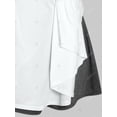 thumbnail image 4 of Camiseta de tono de dos tonos de talla grande Rosegal  Mangas largas de talla grande, 4 of 5