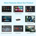 thumbnail image 2 of AUTOABC Wireless Carplay For BMW CIC System 3 5 7 Series X1 X3 X4 X5 X6 AL-8233 E60 F10 F11 F07 GT F01 F02 E84 F25 F26 E70 E71 2009-2015 Retrofit Kit Decoder, 2 of 8
