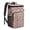 Beige Christmas Santa-2, variant on Travel Cooler Bag - Beige Christmas Santa Pattern Camping Beer Cooler Backpack with Bottle Opener- Waterproof Insulated Picnic Backpacks - Cooler Bag for Beach